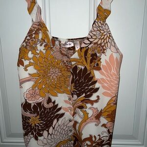 Willow Root Floral Tank Top